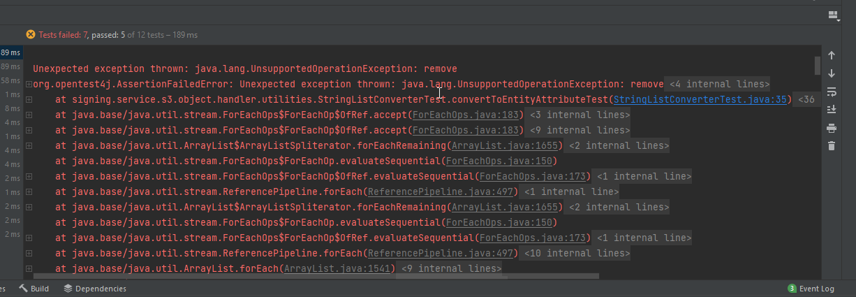 Sum Of Items In List Java